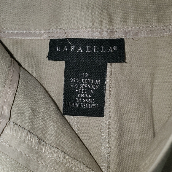 Rafaella khaki skirt, size 12 - Picture 3 of 4